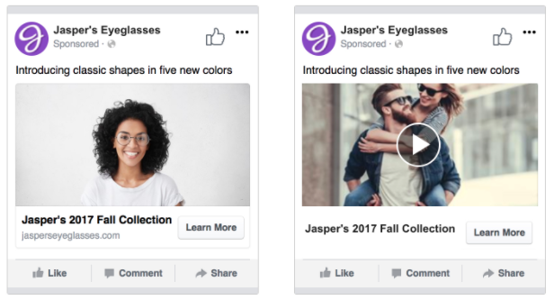 facebook演算法 廣告形式