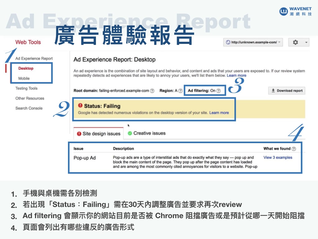 廣告體驗報告