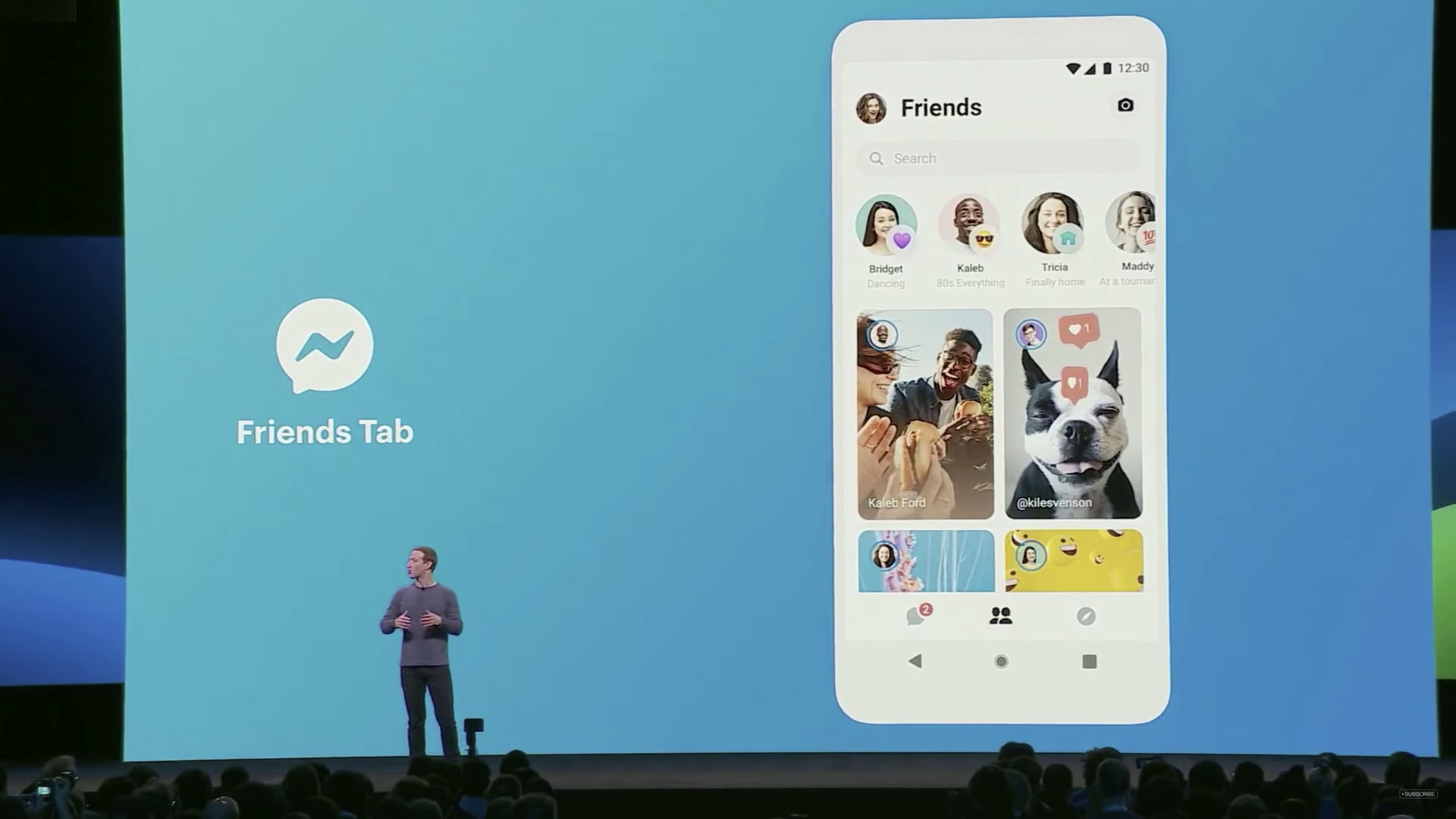 Facebook F8 最新資訊 ：Friends Tab