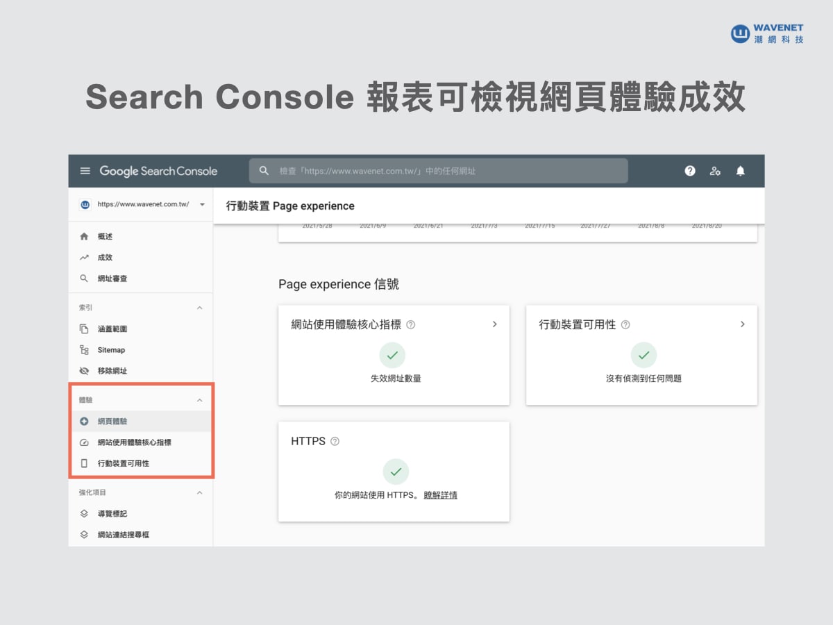 Search Console 報表